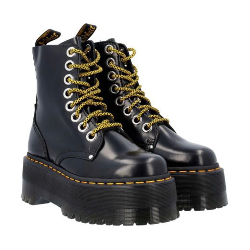 DR MARTENS JODON MAX BLACK SIZE:8